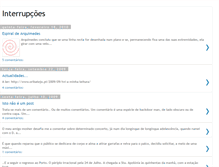 Tablet Screenshot of interrupto.blogspot.com