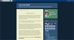Desktop Screenshot of jazzfromgeoff.blogspot.com