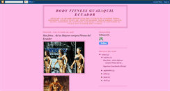 Desktop Screenshot of guayaquilbodyfitness.blogspot.com