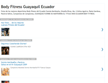 Tablet Screenshot of guayaquilbodyfitness.blogspot.com
