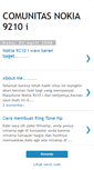 Mobile Screenshot of comunitasnokia9210.blogspot.com