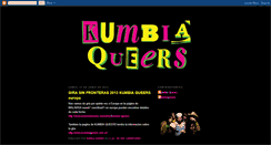 Desktop Screenshot of kumbiaqueers.blogspot.com