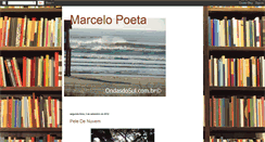 Desktop Screenshot of marcelozanonipoeta.blogspot.com