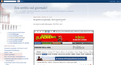 Desktop Screenshot of erascrittosulgiornale.blogspot.com