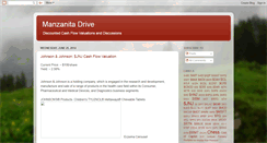 Desktop Screenshot of manzanitadrive.blogspot.com