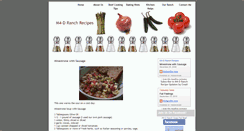 Desktop Screenshot of m4d-ranch-recipes.blogspot.com