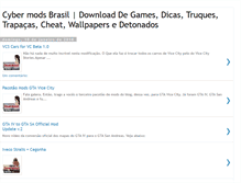 Tablet Screenshot of cybermods.blogspot.com