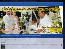 Tablet Screenshot of casamentoforadaigreja.blogspot.com