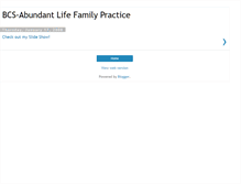 Tablet Screenshot of bcsalfp.blogspot.com