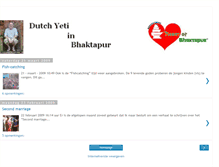 Tablet Screenshot of dutch-yeti.blogspot.com