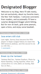Mobile Screenshot of designatedblogger.blogspot.com