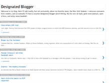 Tablet Screenshot of designatedblogger.blogspot.com