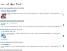 Tablet Screenshot of internetlivrenobrasil.blogspot.com