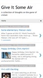Mobile Screenshot of give-it-some-air.blogspot.com
