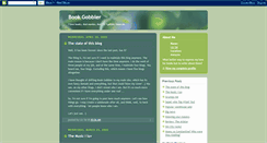 Desktop Screenshot of bookgobbler.blogspot.com