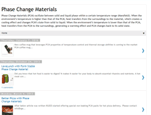 Tablet Screenshot of phasechangematerials.blogspot.com