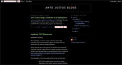 Desktop Screenshot of antojust.blogspot.com