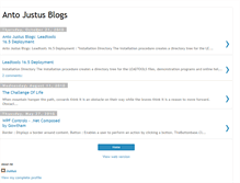 Tablet Screenshot of antojust.blogspot.com