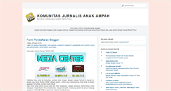 Desktop Screenshot of bloggerampah.blogspot.com