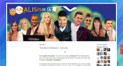 Desktop Screenshot of losanalisisdelatv.blogspot.com