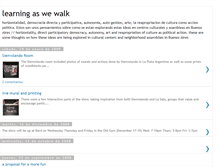 Tablet Screenshot of learningaswewalk.blogspot.com
