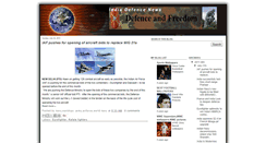 Desktop Screenshot of indiadefence-news.blogspot.com