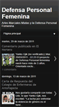 Mobile Screenshot of defensapersonaylamujer.blogspot.com