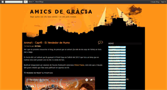 Desktop Screenshot of amicsdegracia.blogspot.com