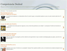 Tablet Screenshot of competenciadeslealetica.blogspot.com