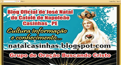 Desktop Screenshot of natalcasinhas.blogspot.com