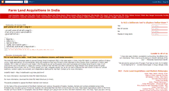 Desktop Screenshot of landacquisition.blogspot.com
