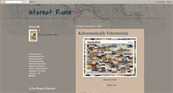 Desktop Screenshot of internetronin.blogspot.com