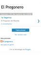 Mobile Screenshot of elpregoneroweb.blogspot.com