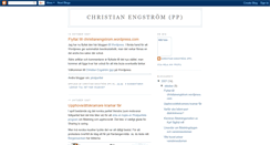 Desktop Screenshot of christianengstrom.blogspot.com