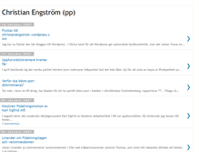Tablet Screenshot of christianengstrom.blogspot.com