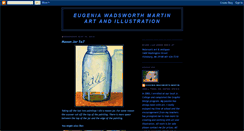 Desktop Screenshot of eugeniawmartinartandillustration.blogspot.com