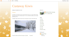 Desktop Screenshot of castawaykiwis.blogspot.com