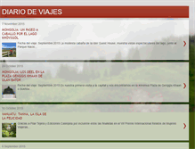 Tablet Screenshot of diariodeviajesmerche62.blogspot.com