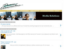 Tablet Screenshot of dameroncommunications.blogspot.com
