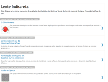 Tablet Screenshot of lenteindiscreta09.blogspot.com