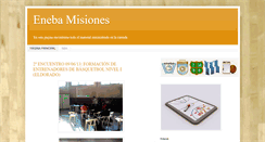 Desktop Screenshot of enebamisiones.blogspot.com