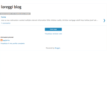Tablet Screenshot of loreggi.blogspot.com