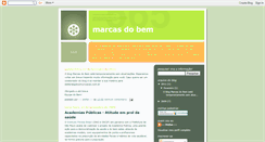 Desktop Screenshot of marcasdobem.blogspot.com