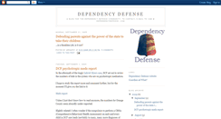Desktop Screenshot of dependencydefense.blogspot.com