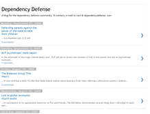 Tablet Screenshot of dependencydefense.blogspot.com