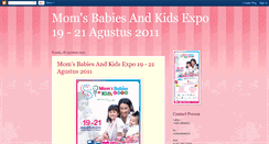 Desktop Screenshot of jccexpo-momsbabieskids-19-21agust2011.blogspot.com