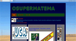 Desktop Screenshot of osupermatema.blogspot.com