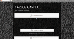 Desktop Screenshot of carlosgardel-tangos.blogspot.com