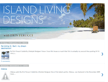Tablet Screenshot of islandlivingdesigns.blogspot.com