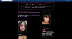 Desktop Screenshot of mcsmakeup.blogspot.com